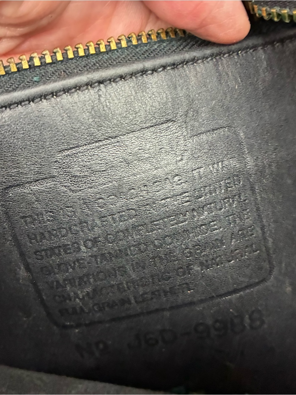 Coach Vintage 1990’s 9988 Berkeley Crescent Saddle Bag - Picture 9 of 10
